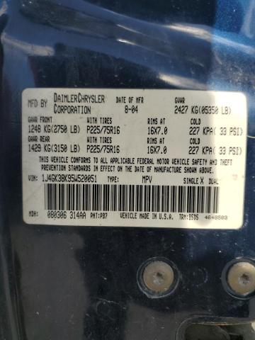 1J4GK38K95W520051 - 2005 JEEP LIBERTY RENEGADE 蓝色 照片 14