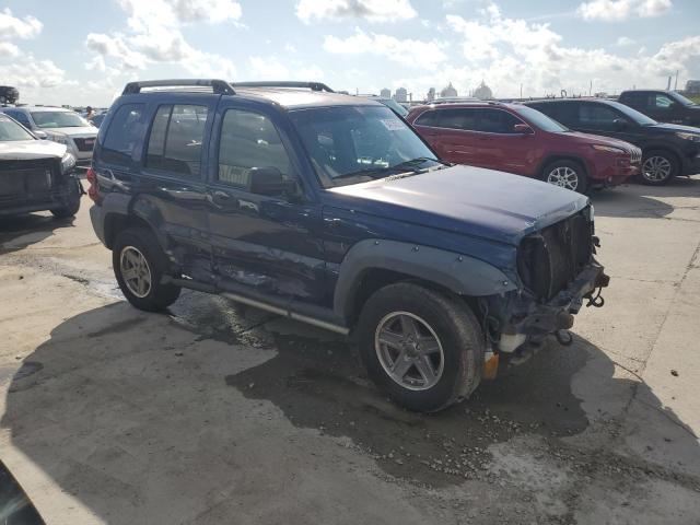 1J4GK38K95W520051 - 2005 JEEP LIBERTY RENEGADE 蓝色 照片 4