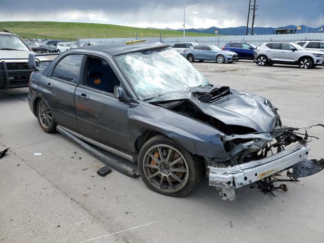 JF1GD70694L516836 - 2004 SUBARU IMPREZA WRX STI GRAY photo 4