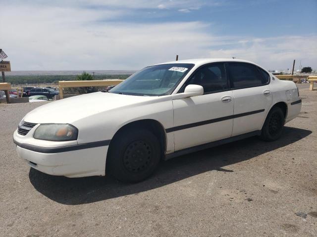 2G1WF52E839412782 - 2003 CHEVROLET IMPALA WHITE photo 1