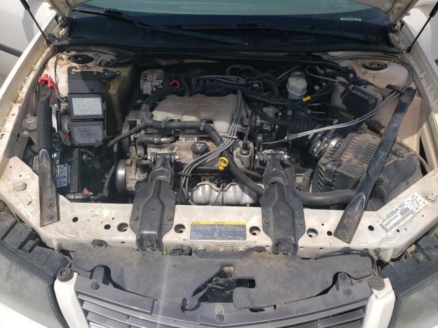 2G1WF52E839412782 - 2003 CHEVROLET IMPALA WHITE photo 11