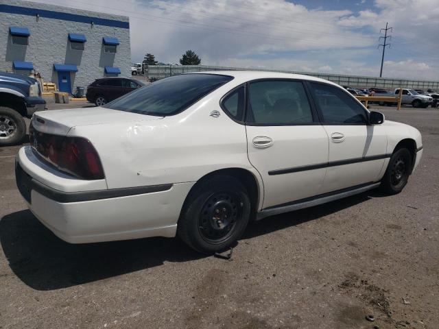 2G1WF52E839412782 - 2003 CHEVROLET IMPALA WHITE photo 3