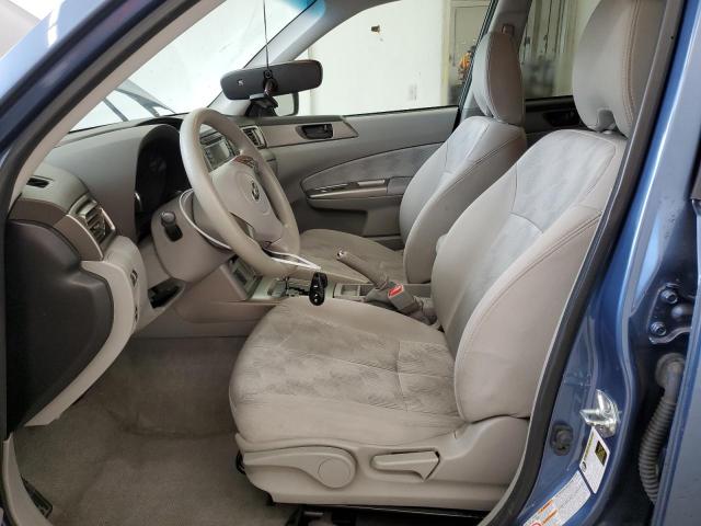 JF2SH6BC4AH912260 - 2010 SUBARU FORESTER XS Blau Foto 7