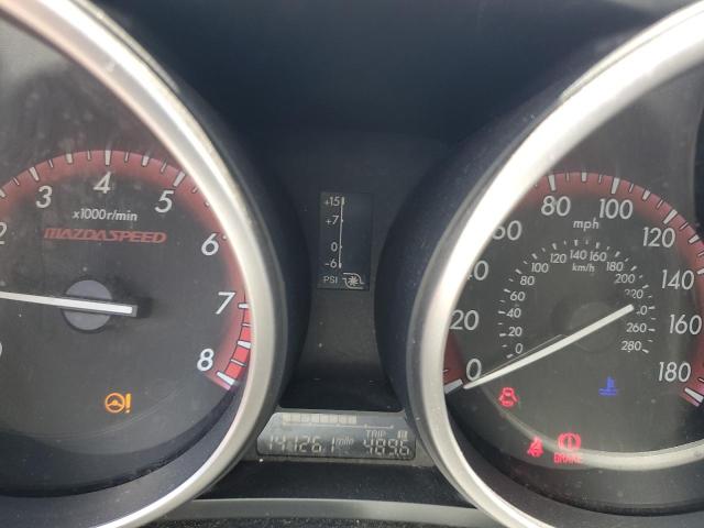 JM1BL1L35C1695926 - 2012 MAZDA SPEED 3 BLACK photo 9