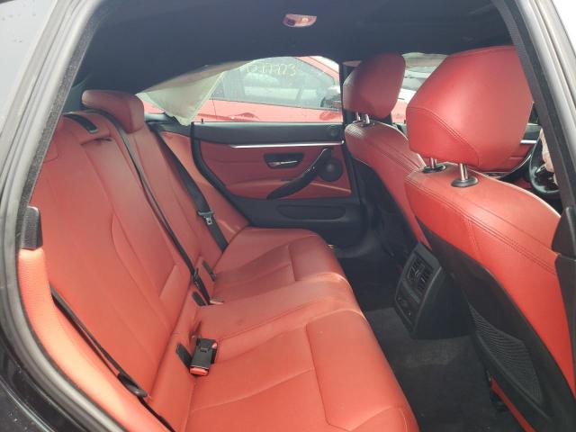 WBA4B3C52FG343961 - 2015 BMW 435 XI GRAN COUPE BLUE photo 10