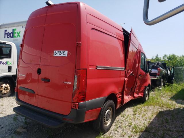 WD3PF0CD3KP090499 - 2019 MERCEDES-BENZ SPRINTER 2500/3500 RED photo 3