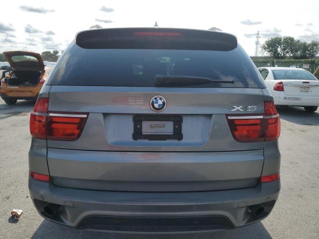 5UXZW0C5XCL665955 - 2012 BMW X5 XDRIVE35D GRAY photo 6