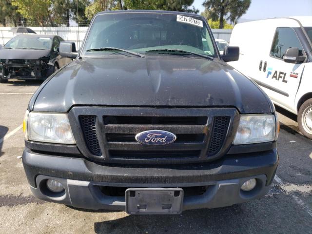 1FTKR1EE3BPB10513 - 2011 FORD RANGER SUPER CAB BLACK photo 5