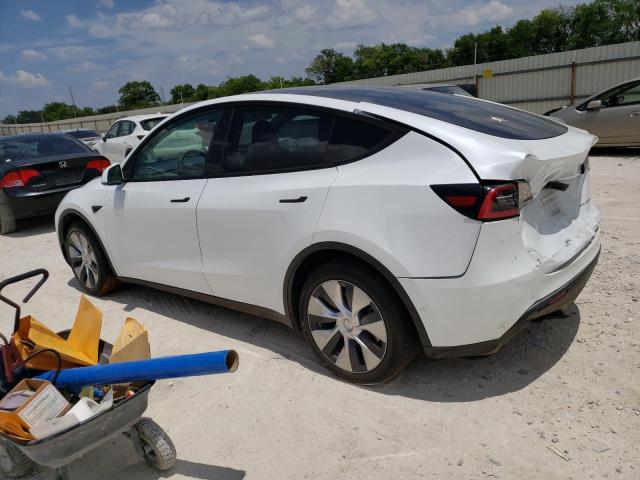 5YJYGDEE0MF185846 - 2021 TESLA MODEL Y WHITE photo 2