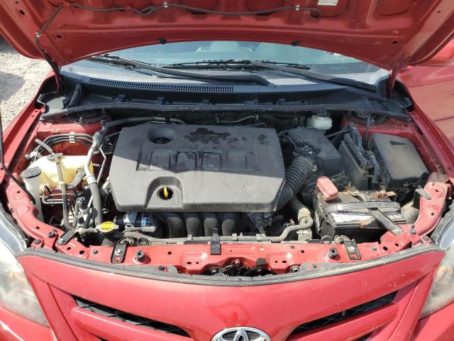 5YFBU4EE2DP113310 - 2013 TOYOTA COROLLA BASE Rot Foto 11