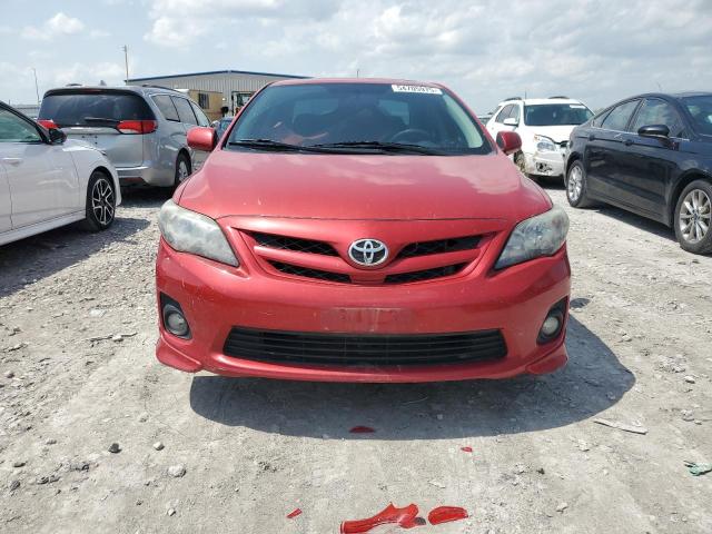 5YFBU4EE2DP113310 - 2013 TOYOTA COROLLA BASE Rot Foto 5
