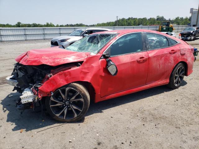 2HGFC2F8XKH527196 - 2019 HONDA CIVIC SPORT 红色 照片 1