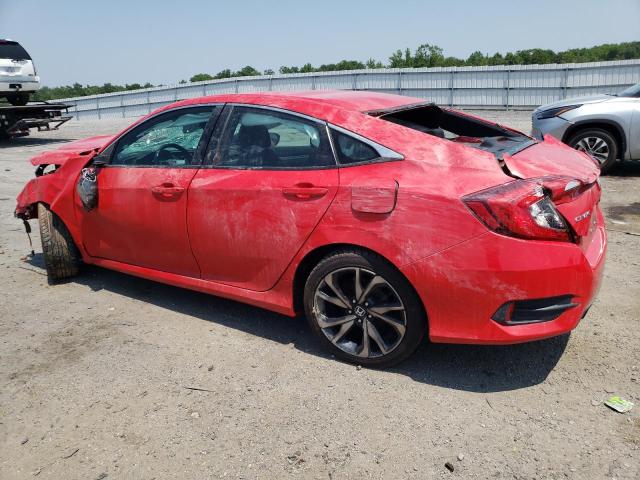 2HGFC2F8XKH527196 - 2019 HONDA CIVIC SPORT 红色 照片 2