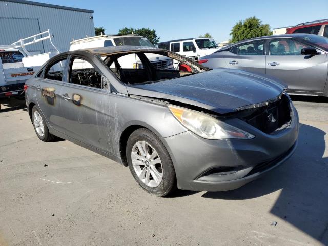 5NPEB4ACXDH632965 - 2013 HYUNDAI SONATA GLS GRAY photo 4