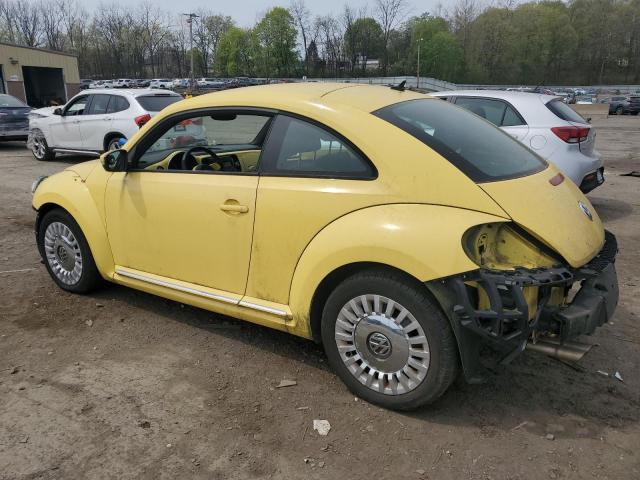 3VWJP7AT1DM691850 - 2013 VOLKSWAGEN BEETLE YELLOW photo 2