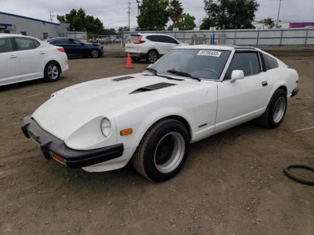 JN1HZ04S9BX410328 - 1981 DATSUN 280ZX WHITE photo 1