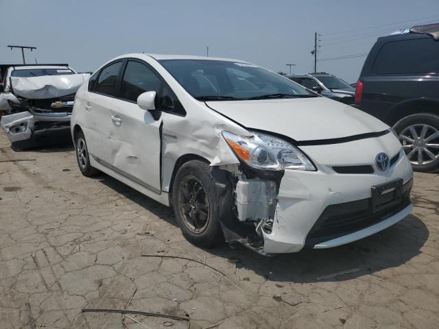 JTDKN3DU5C5402631 - 2012 TOYOTA PRIUS WHITE photo 4