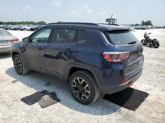 3C4NJDDB0KT650300 - 2019 JEEP COMPASS TRAILHAWK BLUE photo 2