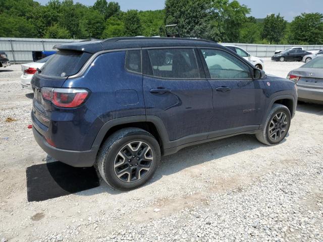 3C4NJDDB0KT650300 - 2019 JEEP COMPASS TRAILHAWK BLUE photo 3