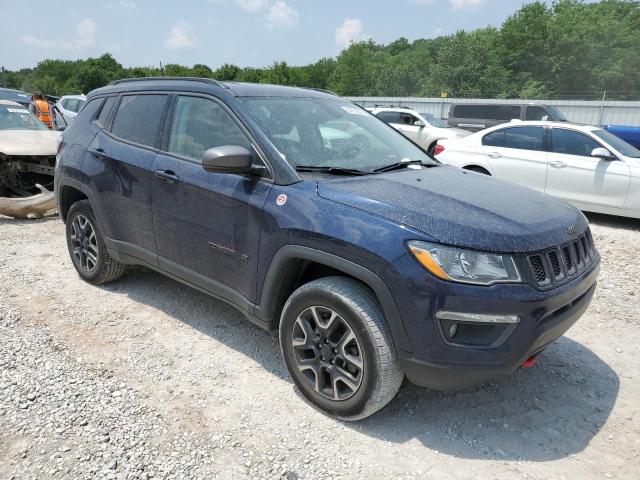 3C4NJDDB0KT650300 - 2019 JEEP COMPASS TRAILHAWK BLUE photo 4