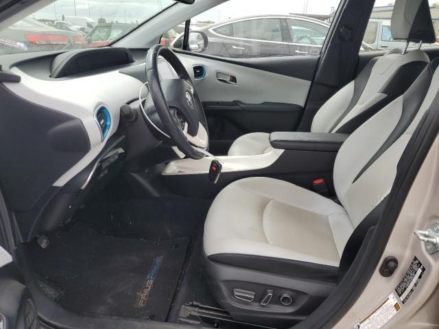 JTDKARFP6H3044058 - 2017 TOYOTA PRIUS PRIM BEIGE photo 7