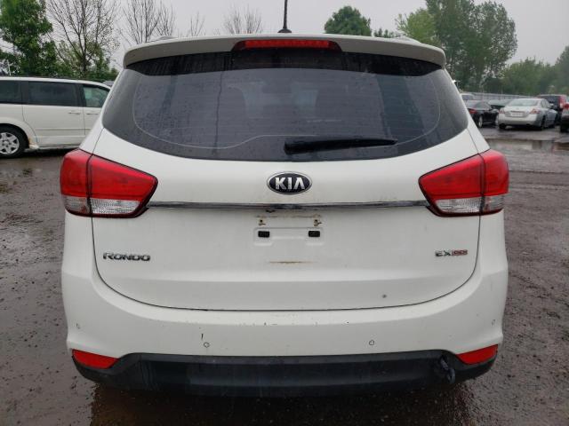 KNAHU8A37E7032423 - 2014 KIA RONDO WHITE photo 6