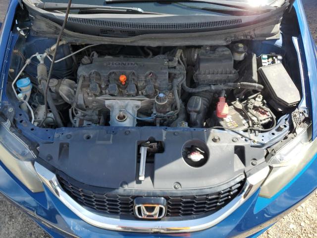 19XFB2F90FE009707 - 2015 HONDA CIVIC EXL BLUE photo 11