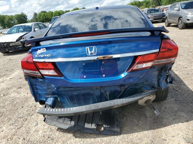 19XFB2F90FE009707 - 2015 HONDA CIVIC EXL BLUE photo 6