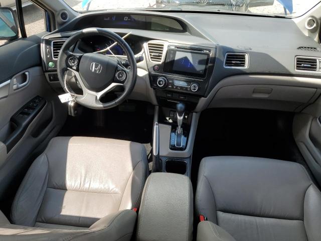 19XFB2F90FE009707 - 2015 HONDA CIVIC EXL BLUE photo 8