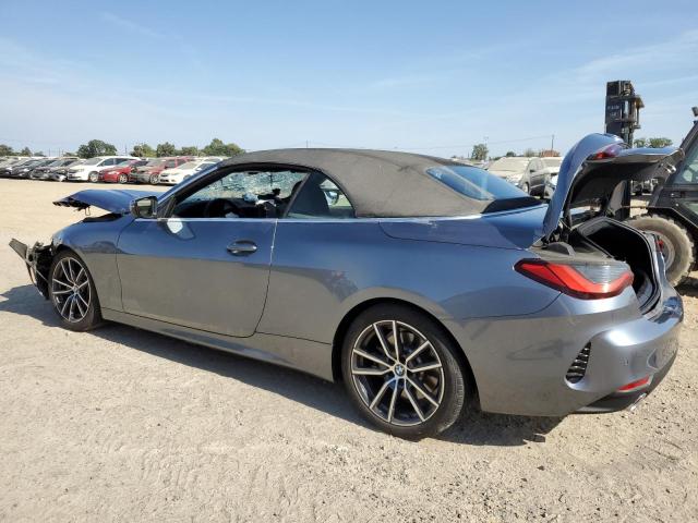 WBA23AT06NCJ30157 - 2022 BMW 430I GRAY photo 2