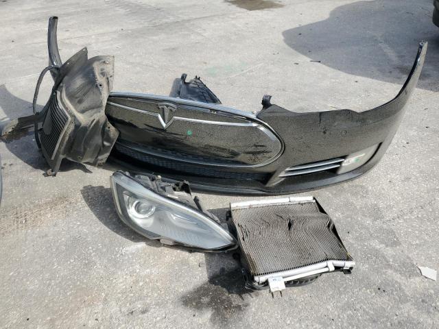 5YJSA1DP2DFP28056 - 2013 TESLA MODEL S BLACK photo 12