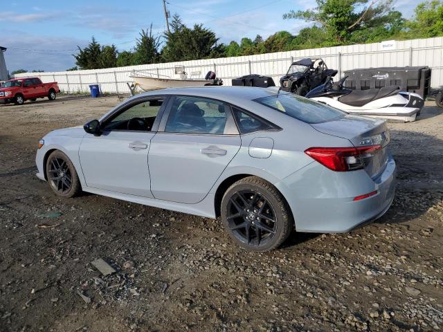 2HGFE2F50NH563919 - 2022 HONDA CIVIC SPORT GRAY photo 2