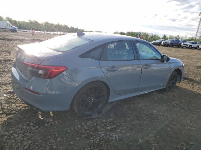 2HGFE2F50NH563919 - 2022 HONDA CIVIC SPORT GRAY photo 3