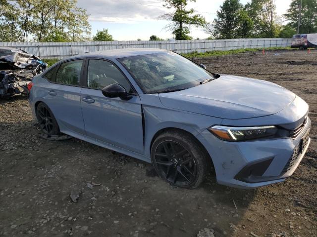 2HGFE2F50NH563919 - 2022 HONDA CIVIC SPORT GRAY photo 4