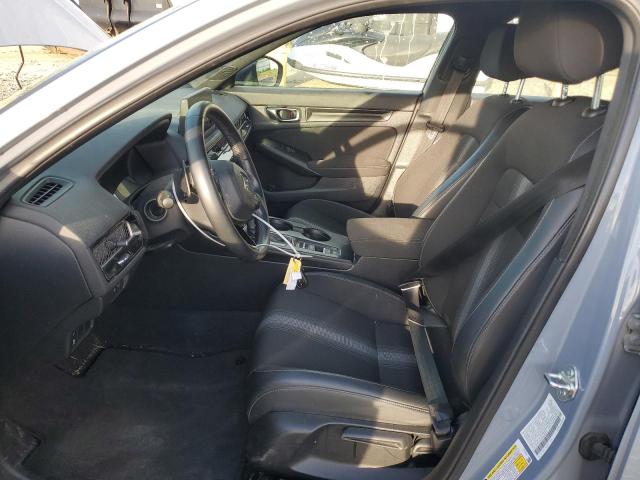 2HGFE2F50NH563919 - 2022 HONDA CIVIC SPORT GRAY photo 7