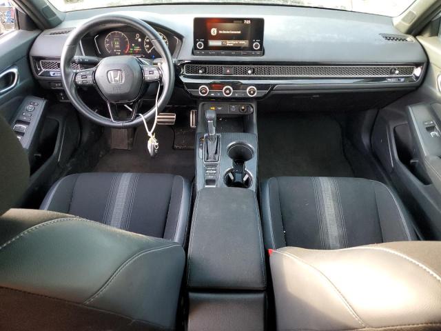 2HGFE2F50NH563919 - 2022 HONDA CIVIC SPORT GRAY photo 8