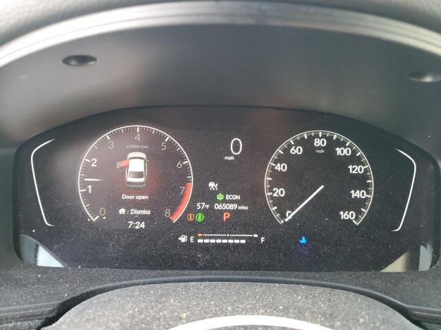 2HGFE2F50NH563919 - 2022 HONDA CIVIC SPORT GRAY photo 9