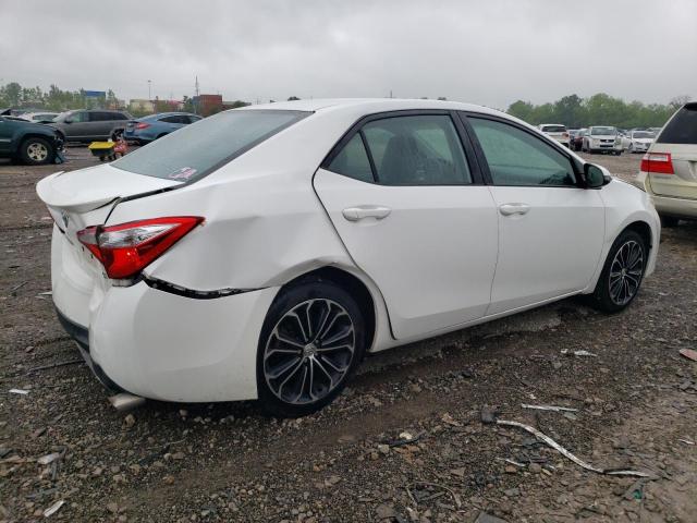 2T1BURHE5GC645549 - 2016 TOYOTA COROLLA L WHITE photo 3