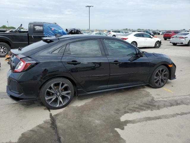 SHHFK7H90JU230087 - 2018 HONDA CIVIC SPORT TOURING BLACK photo 3