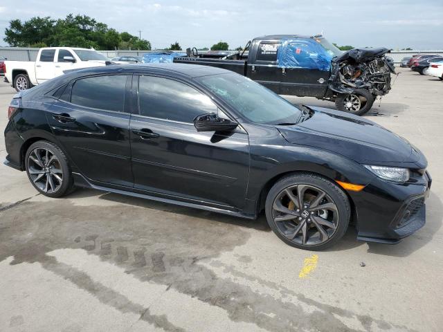 SHHFK7H90JU230087 - 2018 HONDA CIVIC SPORT TOURING BLACK photo 4