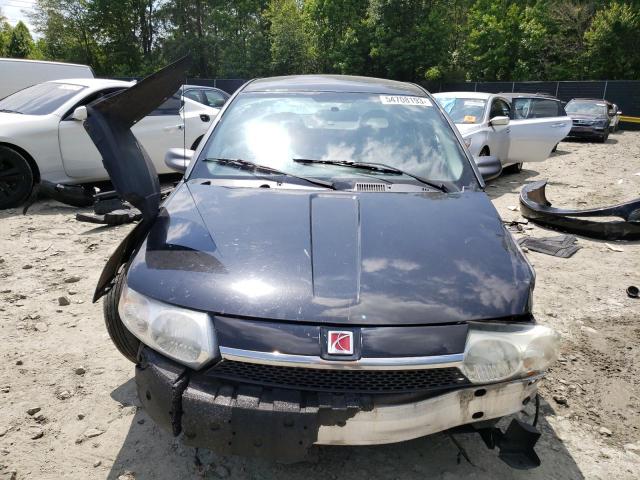 1G8AL52F43Z124017 - 2003 SATURN ION LEVEL 3 BLACK photo 5