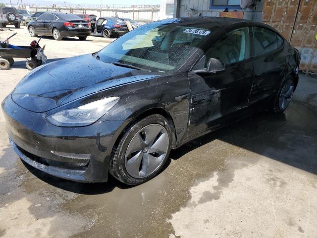 5YJ3E1EA3PF385877 - 2023 TESLA MODEL 3 BLACK photo 1