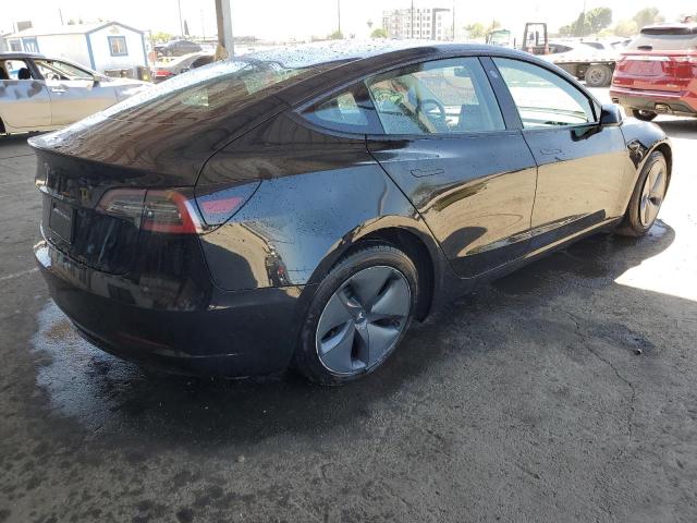 5YJ3E1EA3PF385877 - 2023 TESLA MODEL 3 BLACK photo 3