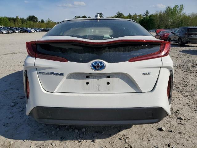 JTDKAMFPXM3179590 - 2021 TOYOTA PRIUS PRIM LE WHITE photo 6