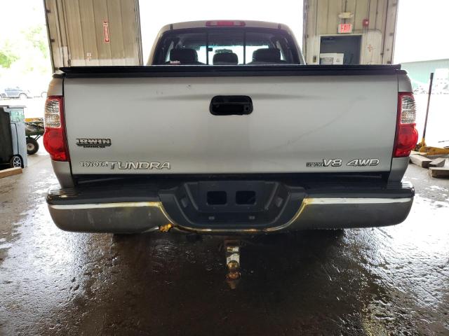 5TBBT44176S474911 - 2006 TOYOTA TUNDRA ACCESS CAB SR5 SILVER photo 6