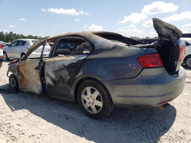 3VW2K7AJ2EM233348 - 2014 VOLKSWAGEN JETTA BASE 灰色 照片 2