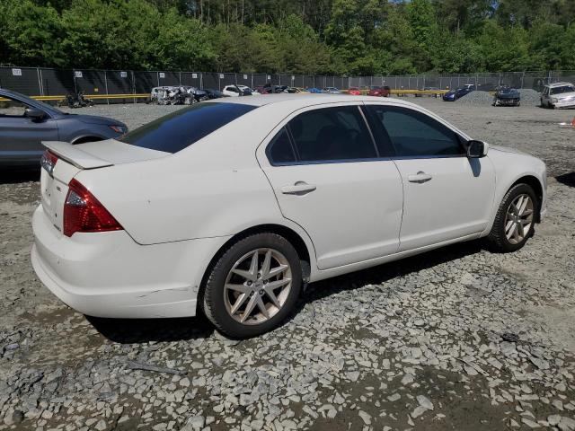 3FAHP0JG3CR190770 - 2012 FORD FUSION SEL WHITE photo 3