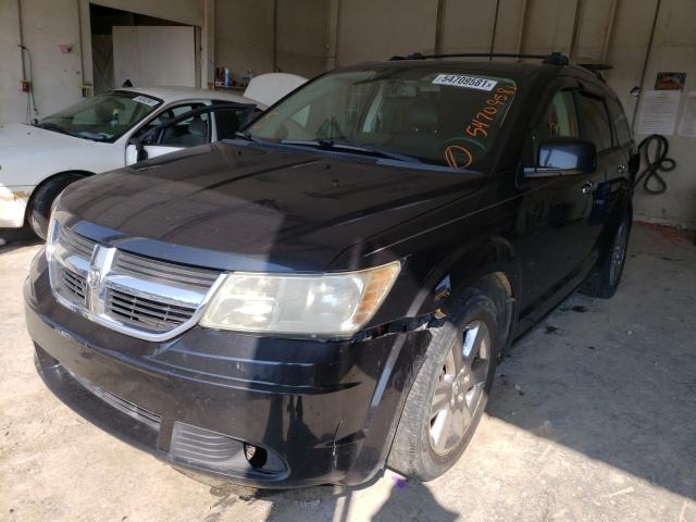 3D4PH6FV6AT146150 - 2010 DODGE JOURNEY R/T BLACK photo 2