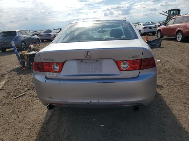 JH4CL96884C039797 - 2004 ACURA TSX SILVER photo 6