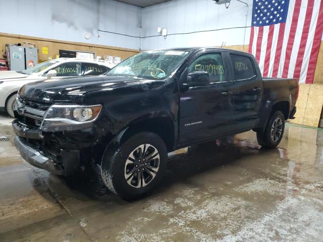 1GCGTDEN7M1183480 - 2021 CHEVROLET COLORADO Z71 BLACK photo 1